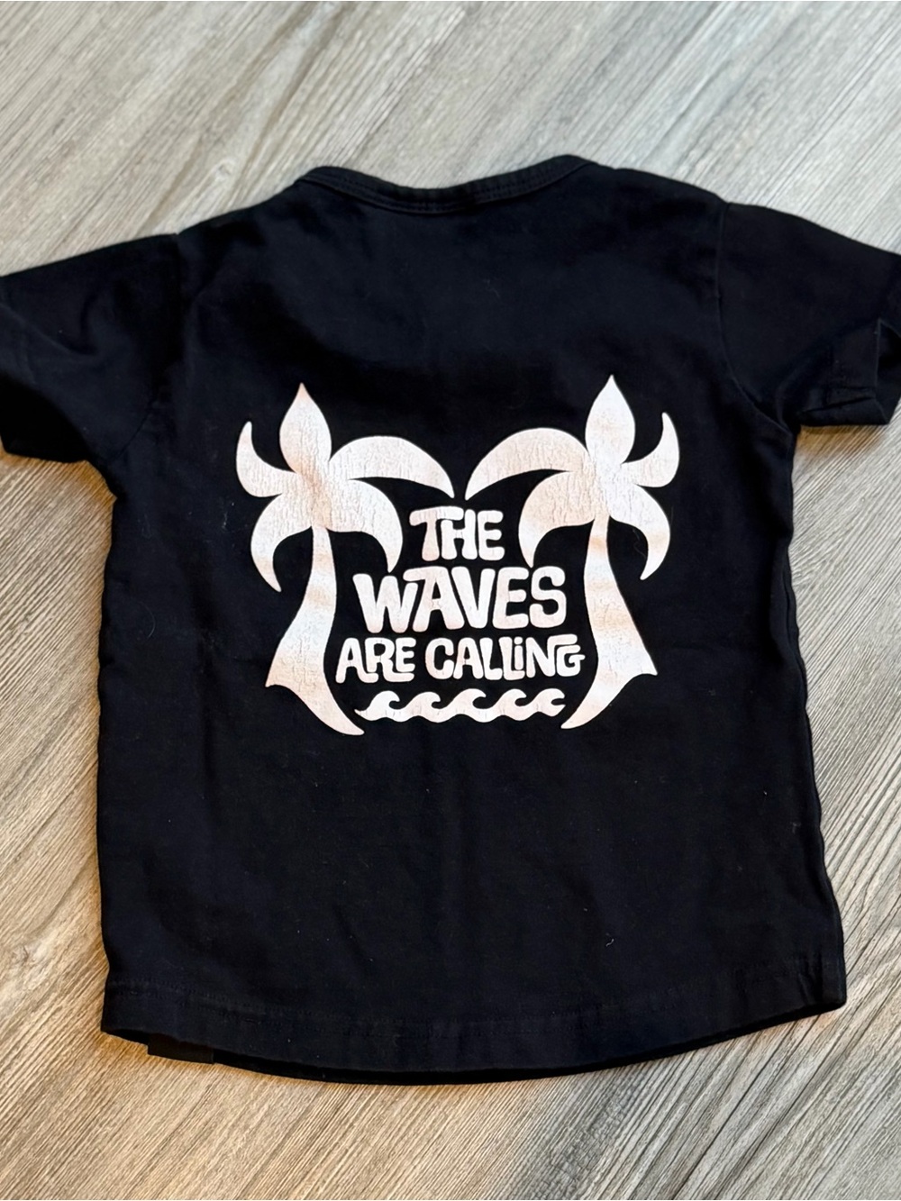 The Little Surfer Dude “The Waves Are Calling” Tee